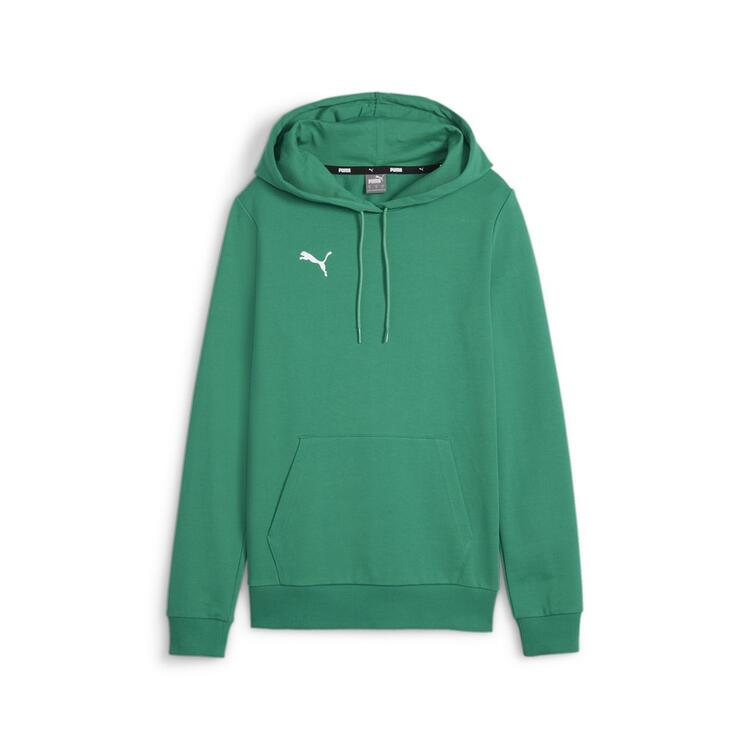 puma teamgoal casuals hoody wmn 658621 sport green puma white gr m