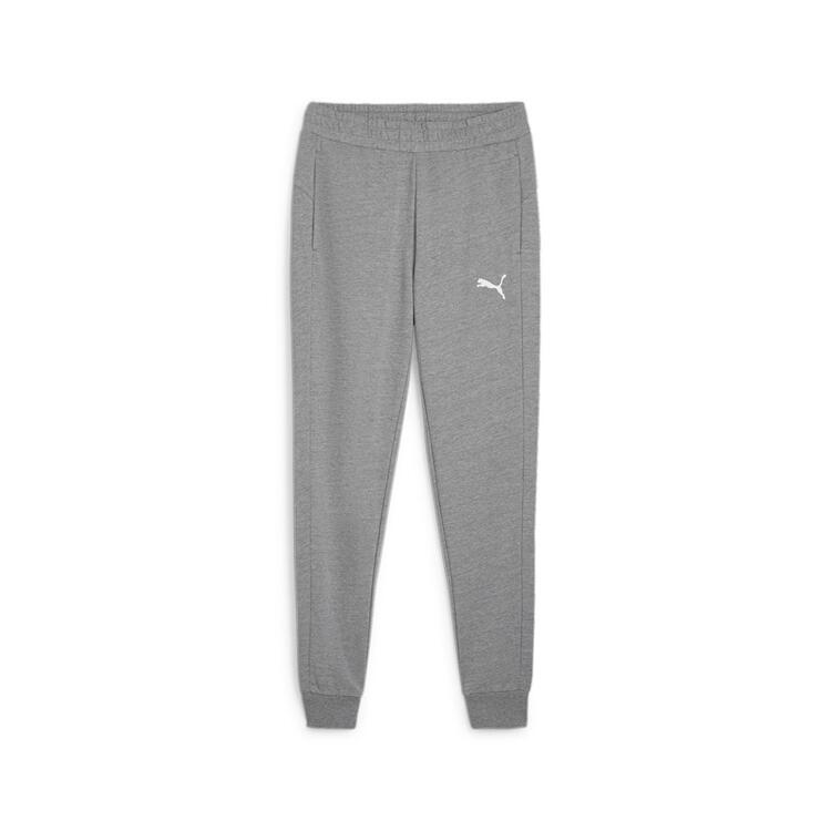 puma teamgoal casuals pants 658598 medium gray heather puma white gr l