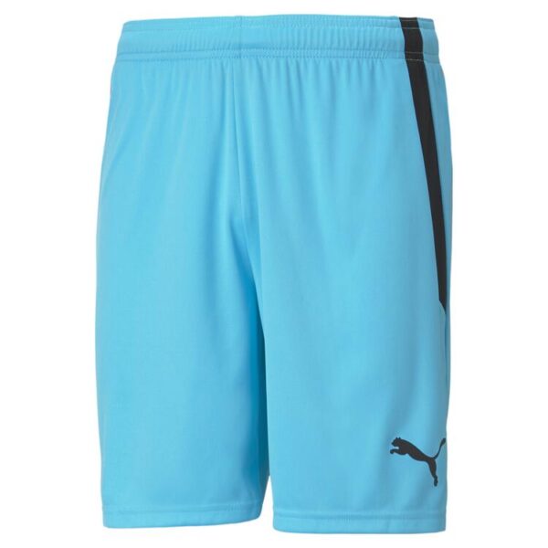 puma teamliga shorts 704924 blue atoll puma black gr