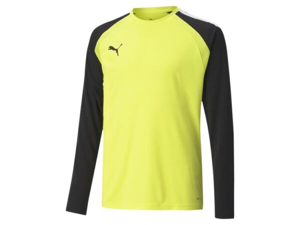 puma teampacer gk ls jersey jr 704939 fluo yellow puma black puma white gr 116