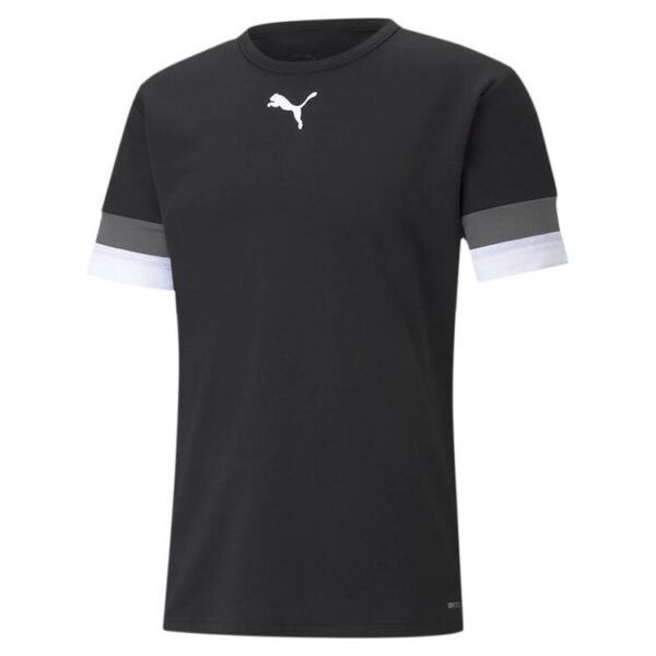 puma teamrise jersey 704932 puma black smoked pearl puma white gr l