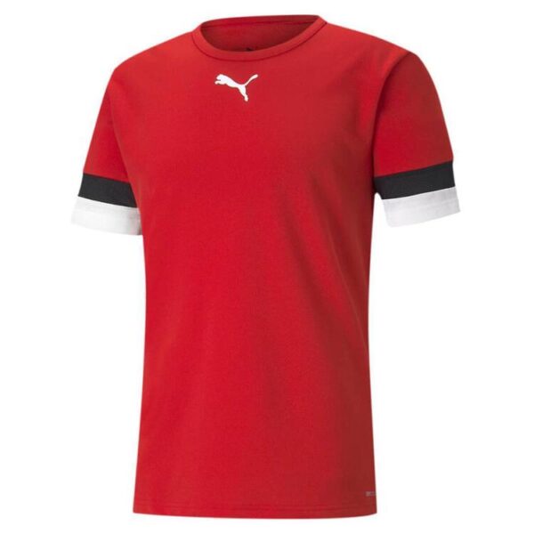 puma teamrise jersey 704932 puma red puma black puma white gr l