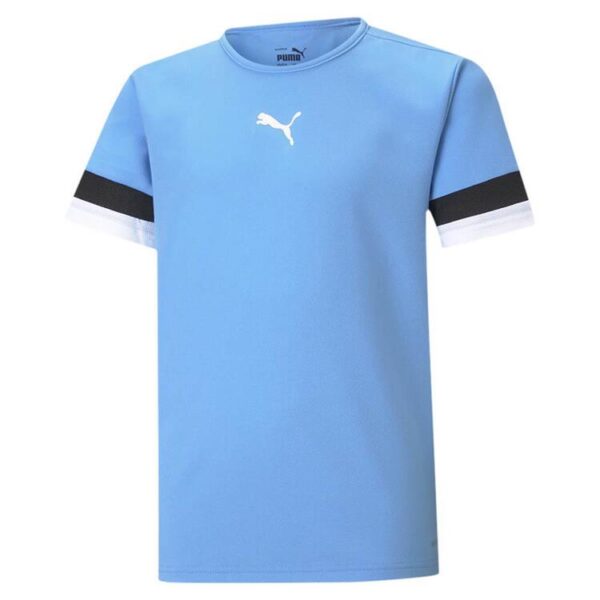 puma teamrise jersey 704932 team light blue puma black puma white gr