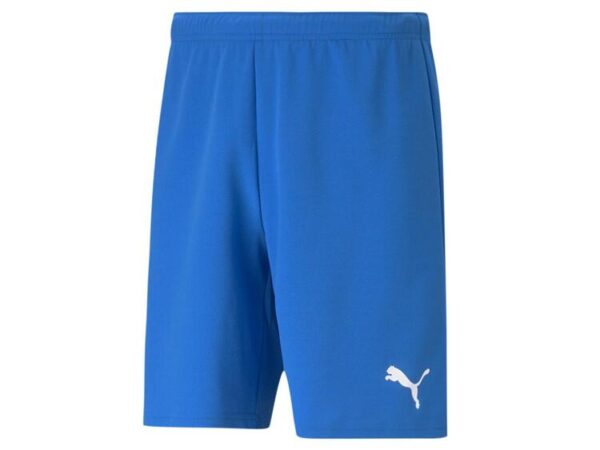 puma teamrise short 704942 electric blue lemonade puma white gr m