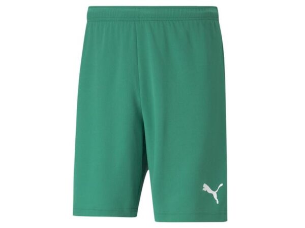 puma teamrise short 704942 pepper green puma white gr