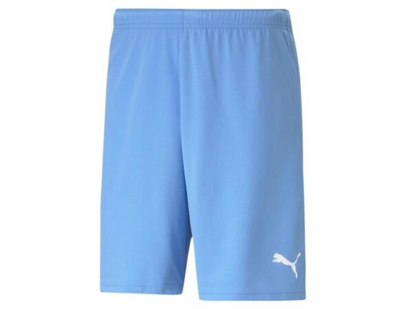 puma teamrise short 704942 team light blue puma white gr l