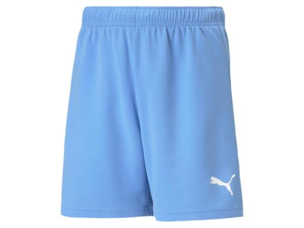 puma teamrise short jr 704943 team light blue puma white gr 116