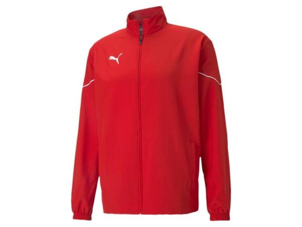 puma teamrise sideline jacket 657326 puma red puma black gr l