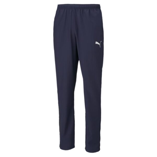 puma teamrise sideline pants 657327 peacoat puma white gr m