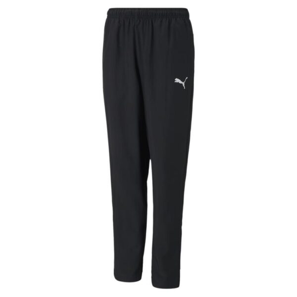 puma teamrise sideline pants jr 657329 puma black puma white gr 116