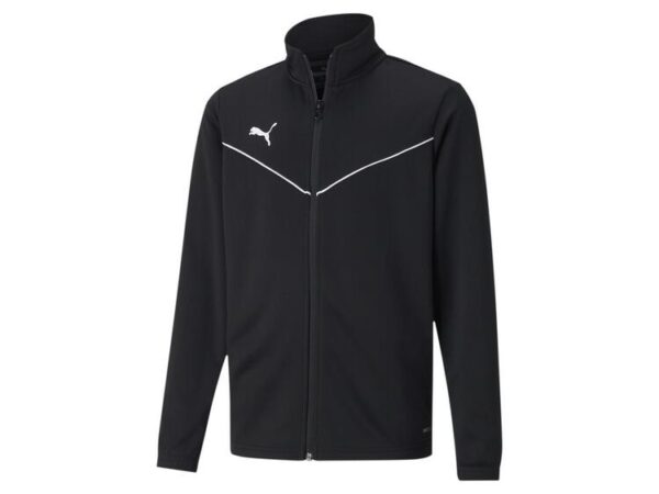 puma teamrise training poly jacket jr 657393 puma black puma white gr 128