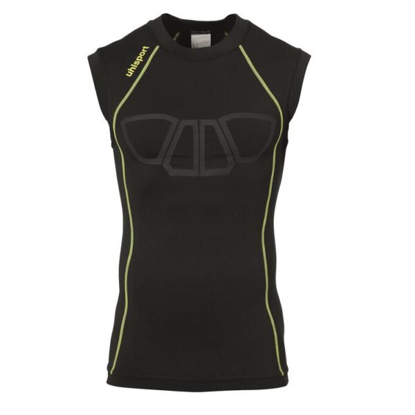 uhlsport bionikframe tank top schwarz fluo gelb 100564201 gr s