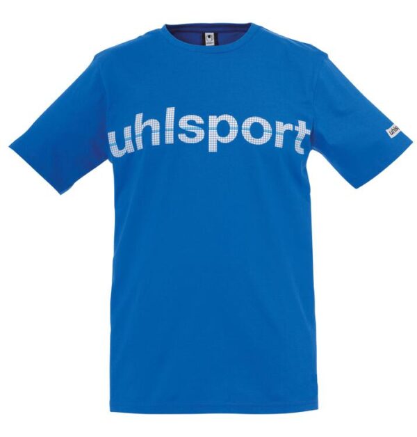 uhlsport essential promo t shirt azurblau xxs