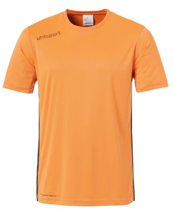 uhlsport essential trikot kurzarm fluoorange schwarz 104