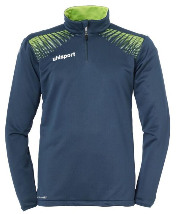 uhlsport goal 1 4 zip top petrol flashgruen 164