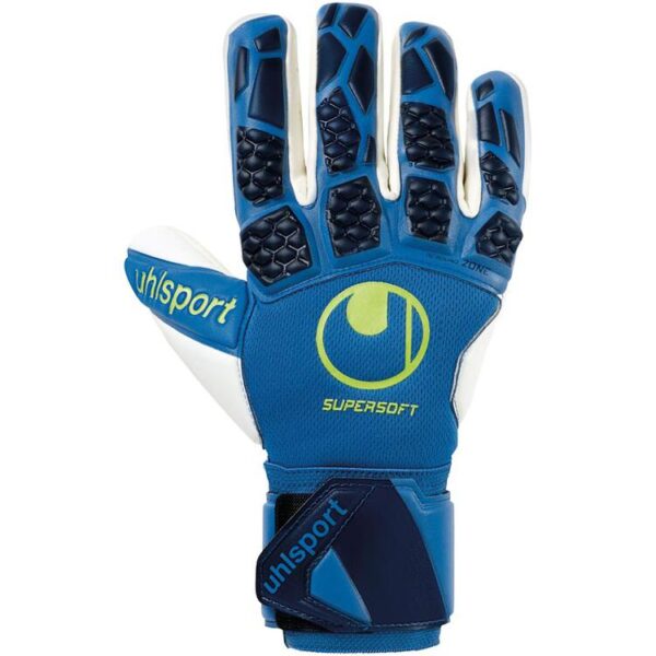 uhlsport hyperact supersoft hn 101123601 night blau weiss fluo gelb gr 45