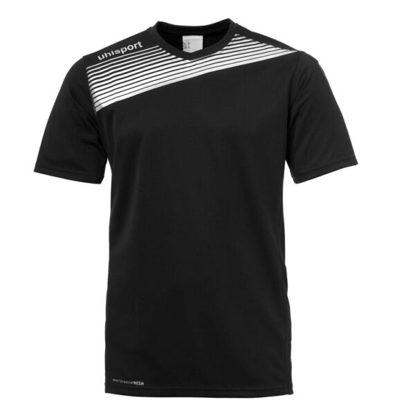 uhlsport liga 20 trikot kurzarm schwarz weiss 100328302 gr 128