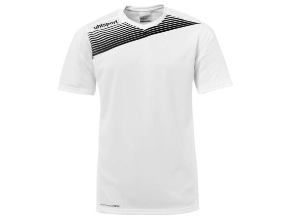 uhlsport liga 20 trikot kurzarm weiss schwarz 100328309 gr 140