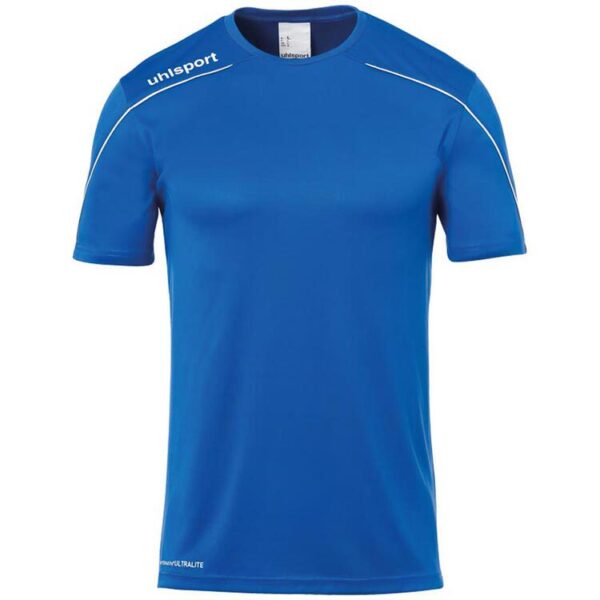 uhlsport stream 22 trikot kurzarm 1003477 azurblau weiss 116