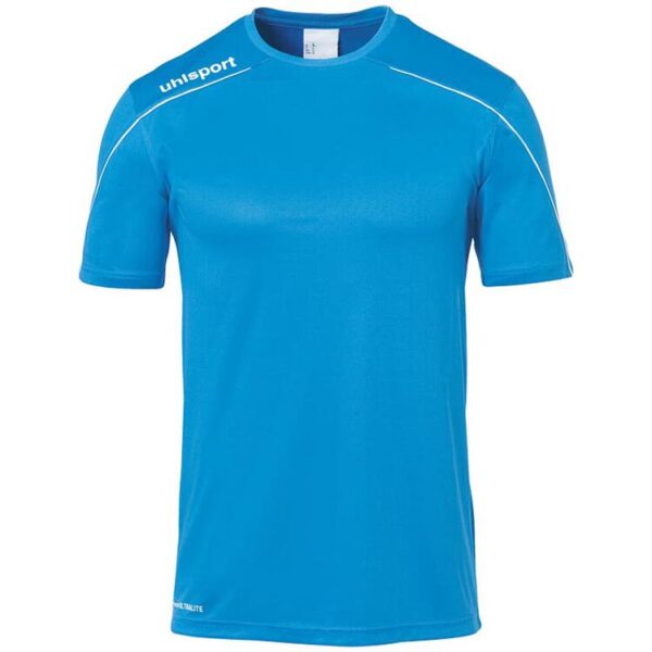 uhlsport stream 22 trikot kurzarm 1003477 cyan weiss 116