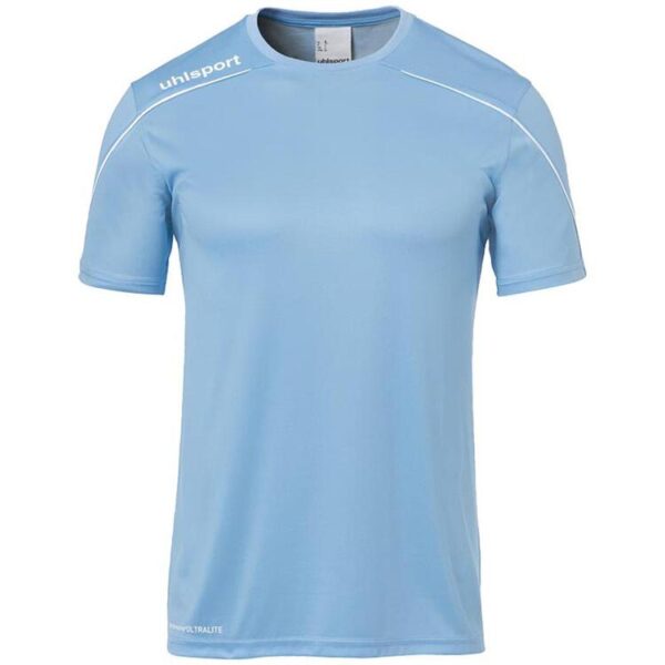 uhlsport stream 22 trikot kurzarm 1003477 skyblau weiss 128