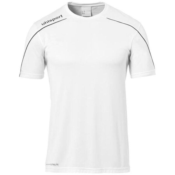 uhlsport stream 22 trikot kurzarm 1003477 weiss schwarz 116