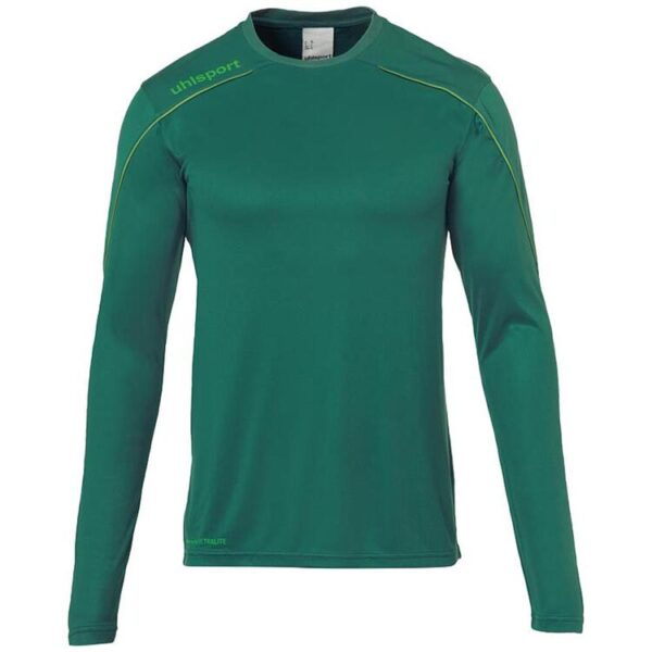 uhlsport stream 22 trikot langarm 1003478 fir gruen fluo gruen 116