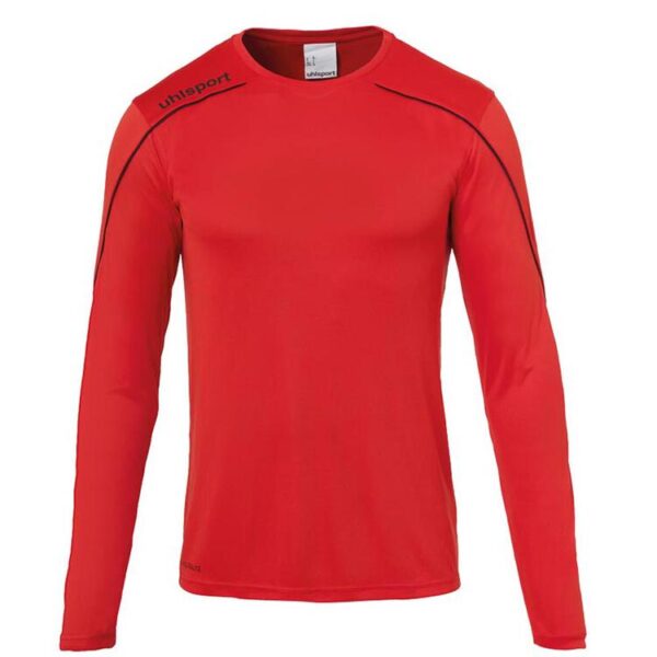 uhlsport stream 22 trikot langarm 1003478 rot schwarz 116