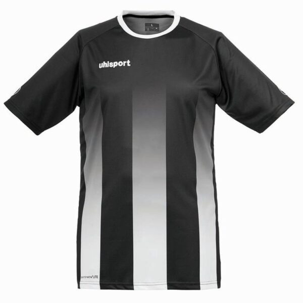 uhlsport stripe trikot ka schwarz weiss 100325602 gr