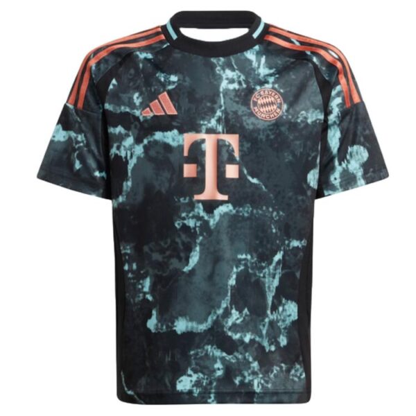 adidas fc bayern muenchen kinder auswaertstrikot 24 25 black 128