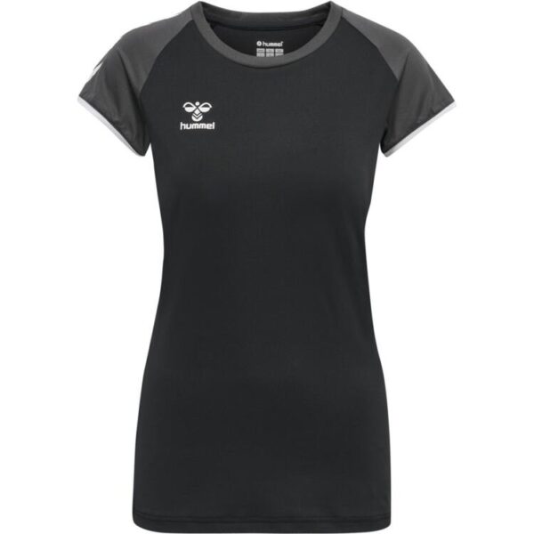 hummel core volleyball stretch trikot damen 213924 black m