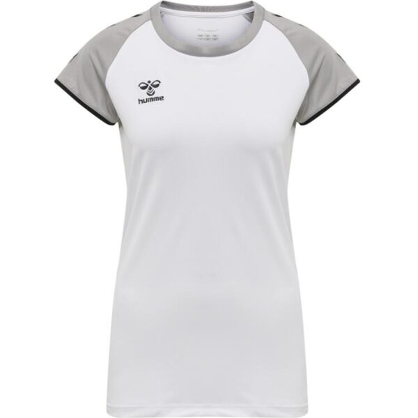 hummel core volleyball stretch trikot damen 213924 white m