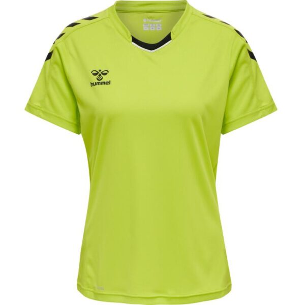 hummel core xk poly trikot damen 211457 5045 lime popsicle gr m