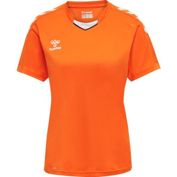 hummel core xk poly trikot damen 211457 5190 orange tiger gr l