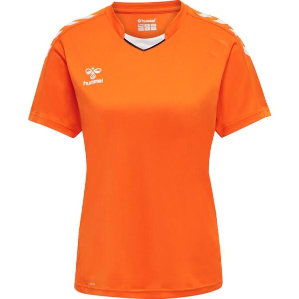 hummel core xk poly trikot damen 211457 5190 orange tiger gr m