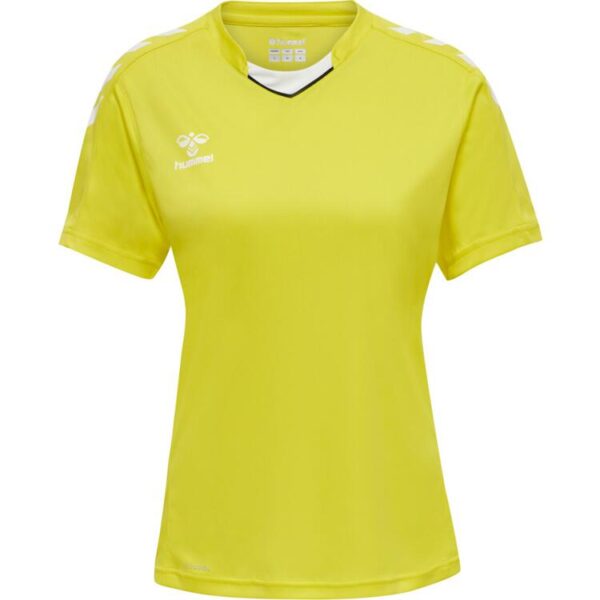 hummel core xk poly trikot damen 211457 5269 blazing yellow gr