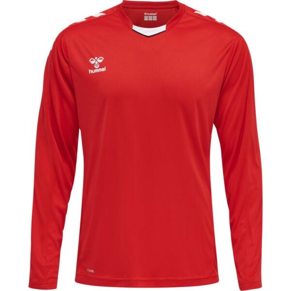 hummel core xk poly trikot herren langarm 211461 3062 true red gr