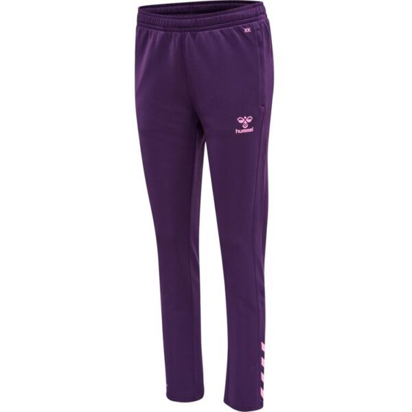 hummel core xk polyesterhose damen 212656 3443 acai gr l