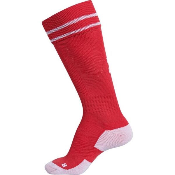 hummel element football sock true red white 204046 3946 gr 43 45