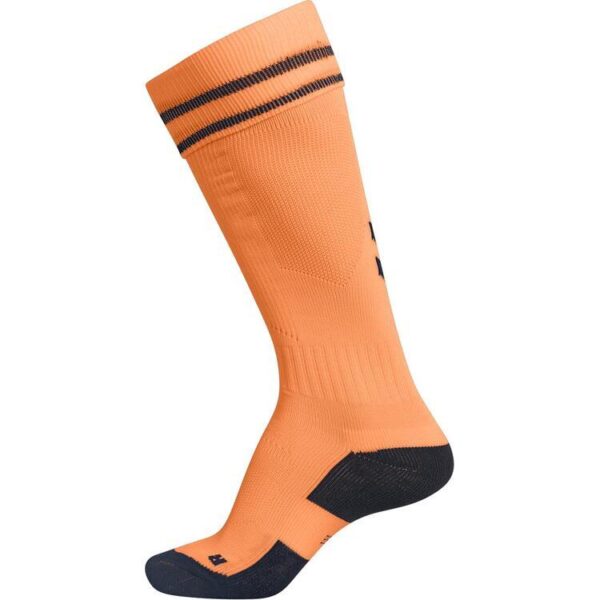 hummel element football socken tangerine 204046 5006 gr 35 38