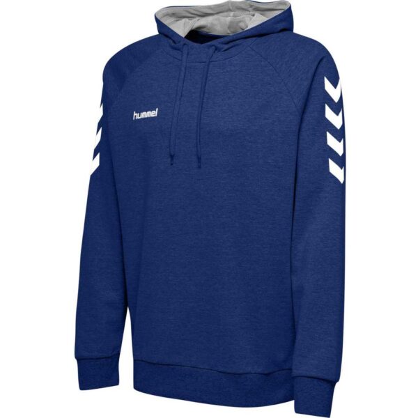 hummel hmlgo cotton hoodie true blue 203508 7045 gr m