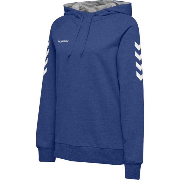 hummel hmlgo cotton hoodie woman true blue 203510 7045 gr m