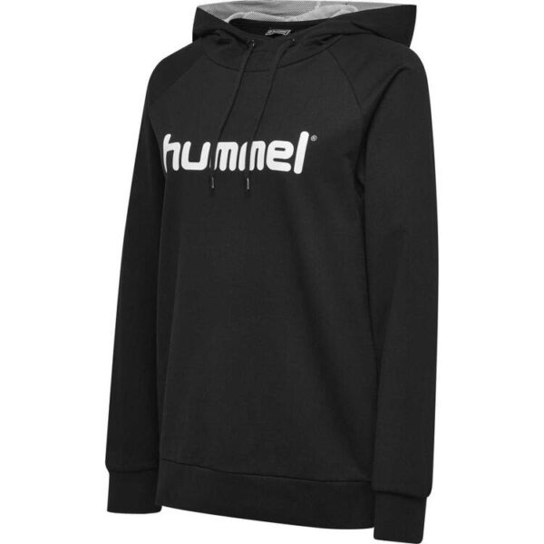 hummel hmlgo cotton logo hoodie woman black 203517 2001 gr