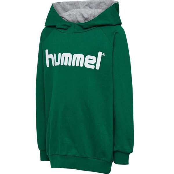 hummel hmlgo kids cotton logo hoodie evergreen 203512 6140 gr 140