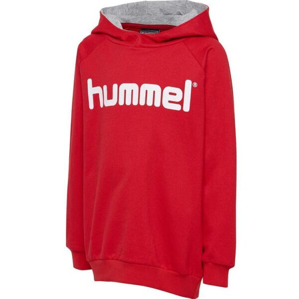 hummel hmlgo kids cotton logo hoodie true red 203512 3062 gr 152