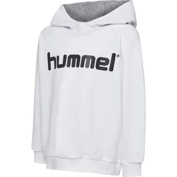 hummel hmlgo kids cotton logo hoodie white 203512 9001 gr 116