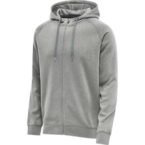 hummel hmlred classic zip hoodie 215089 2006 grey melange gr