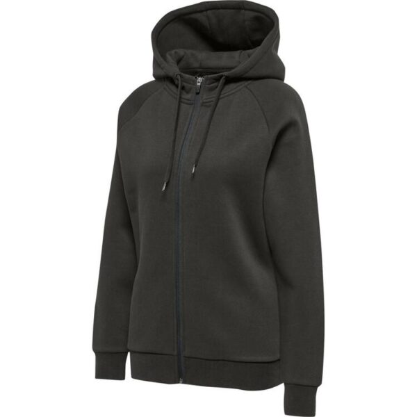 hummel hmlred heavy zip hoodie woman 215094 6213 raven gr