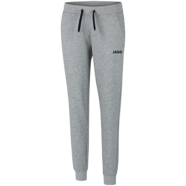 jako jogginghose base mit buendchen damen 6565d hellgrau meliert 36