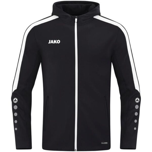 jako kapuzenjacke power 6823 800 schwarz gr 140